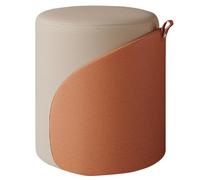 Chaise de coiffeuse pivotante avec design ergonomique et tissu en cuir résistant aux rayures de chat pour salon, chambre à coucher, bureau