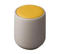 Chaise de coiffeuse rembourrée avec base en métal pour coiffeuse - Assise confortable pour l'application du maquillage