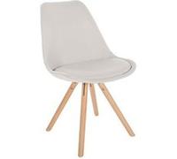 Chaise de conference clp en bois non pliable H. 81 cm interieur beige beige G