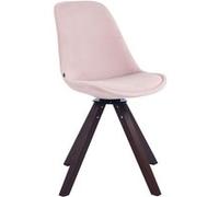 Chaise de conference clp H. 84 cm non pliable en bois interieur rose