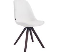 Chaise de conference clp interieur non pliable en bois H. 83.5 cm blanc Blanc G
