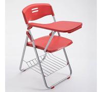 Chaise de conférence pliable empilable avec accoudoirs pour tablette, dossier en maille et siège rembourré - Parfait pour le bureau, l'école, la salle de classe, la réception et les sièges d'invités