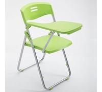 Chaise de conférence portable avec accoudoirs pour tablette, dossier en maille empilable, siège rembourré en tissu pour bureau, école, salle de classe, réception et formation