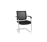 LEVIA V - Chaises cantilever Noir