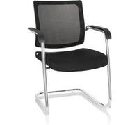 LEVIA V - Chaises cantilever Noir