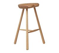 Chaise de Cordonnier Form & Refine N° 68. Chêne Huilé Blanc