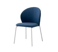 Chaise de cuisine, de salle à manger Chaises de salle à manger, chaises d’appoint rembourrées modernes, dossier ergonomique sans accoudoirs, chaises modernes du milieu du siècle, chaises de cuisine et