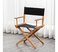 Chaise de directeur pliable légère pour maquilleurs - Design portable, confortable et élégant pour la maison, le studio et l'utilisation en déplacement