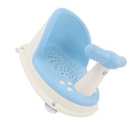 Chaise De Douche Pliable pour Bébé, Siège Bain à l'épreuve de la peau en PP, Équipement Salle de Bain avec Poignée Amovible et Souple, for Newborns, Bath Time, and Travel