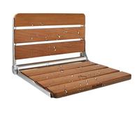 Chaise de douche pliante banc pour adultes intérieur chaise pour petit espace siège mural pliable sécurisé pour salle de bain banc de transfert avec dossier siège tabouret de salle de bain(Beige)