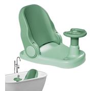 Chaise de douche pour bébé, siège de baignoire pour tout-petit | Siège de bain pour bébé avec dossier réglable | Tabouret de bain à ventouse, chaise de bain pour bébé, support assis-couché pour salle