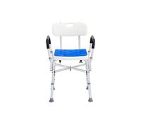 Chaise de douche siège de douche hauteur réglable 42-52 cm charge 181,4 kg