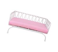 Chaise De Ferronne Traditionnelle Minuscule Meuble Partie avec Tissu Doux Excellent pour La Maison Modèle Affiche Une Chaise Meubles Maison Modèle Fer Fort
