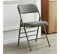 Chaise de Formation à Meubles Chaise Pliante Chaise Ordinateur Chaise de Bureau Chaise arrière Chaise de conférence à la Maison Chaise/Gris / 46 * 47 * 77cm (Gris 46 * 47 * 77cm)