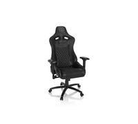 Fauteuil Gamer - hjh OFFICE - GAMEBREAKER SX 04 - Noir - Tissu, cuir synthétique
