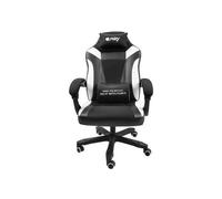 Chaise de gaming - FURY - AVENGER M+ - Noir et Blanc - Accoudoirs réglables - 150 kg max