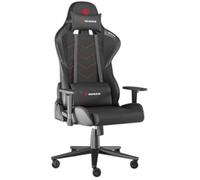 Chaise de gaming - GENESIS - Ergonomique - Tissu respirant - Réglable en hauteur - Accoudoirs confortables