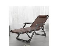Chaise de gravité zéro chaise de salon inclinable pliant avec oreiller et massage accoudoir pelouse patio inclinable surdimensionné pour la piscine extérieure de la piscine Camp en acier en acier