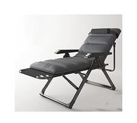 Chaise de gravité zéro patio pliage pelouse chaises longues salon extérieur chaise de gravité camp chaise salon inclinable avec oreiller et accoudoir de massage pour le cadre en acier de plage au