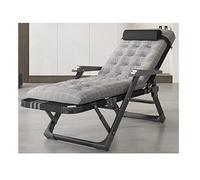 Chaise de gravité zéro pliage pliant portable la pelouse inclinable chaise inclinable salon inclinable chaisea djuste avec appuie-tête et accoudoir de massage pour le support intérieur extérieur de