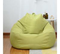 Chaise de Haricot, Organisateur de Rangement for Jouets en Peluche, siège de Sol, Chaise Pliable en Lin, Housse de canapé (sans Rembourrage)(6,80X90cm)
