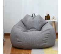 Chaise de Haricot, Organisateur de Rangement for Jouets en Peluche, siège de Sol, Chaise Pliable en Lin, Housse de canapé (sans Rembourrage)(1,70X80cm)