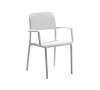 Chaise de Jardin 4 Pieds Avec Accoudoirs Nardi Bora 40242.00.000.06 Bianco