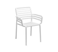Chaise de Jardin 4 Pieds Avec Accoudoirs Nardi Doga Armchair 40254.00.000 Bianco