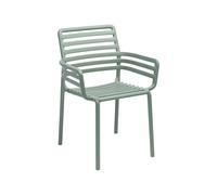 Chaise de Jardin 4 Pieds Avec Accoudoirs Nardi Doga Armchair 40254.15.000 Menta