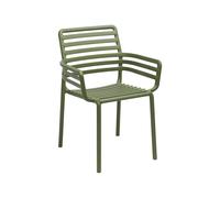 Chaise de Jardin 4 Pieds Avec Accoudoirs Nardi Doga Armchair 40254.16.000 Agave