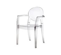 Chaise de Jardin 4 Pieds Avec Accoudoirs Scab Igloo 2355 100 Transparent