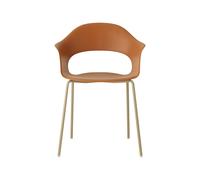 Chaise de Jardin 4 Pieds Empilable Sans Accoudoirs Scab Lady B 2696 VT 73 Terre cuite