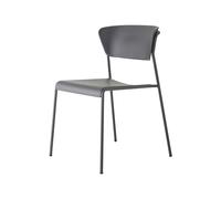 Chaise de Jardin 4 Pieds Empilable Sans Accoudoirs Scab Lisa Technopolymère 2865 VA 81 Anthracite