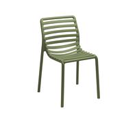 Chaise de Jardin 4 Pieds Sans Accoudoirs Nardi Doga Bistrot 40255.16.000 Agave