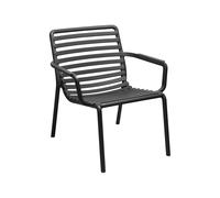 Chaise de Jardin 4 Pieds Sans Accoudoirs Nardi Doga Relax 40256.02.000 Antracite