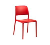 Chaise de Jardin 4 Pieds Sans Accoudoirs Nardi Riva Bistrot 40247.07.000.06 Rosso