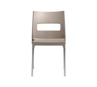 Chaise de Jardin 4 Pieds Sans Accoudoirs Scab Maxi Diva 2203 15 Gris tourterelle