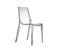 Chaise de Jardin 4 Pieds Sans Accoudoirs Scab Vanity Chair 2652 100 Transparent