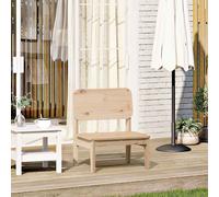 Chaise de jardin 60x52,5x72 cm bois massif de douglas siège de jardin vidaXL