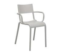 Kartell Chaise à accoudoirs Generic A, Designer Philippe Starck, 79x52.5x52 cm