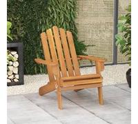 vidaXL Chaise de jardin Adirondack en bois massif d'acacia