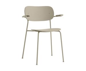Chaise de jardin avec accoudoirs Co Dining Plastic WxHxD 62x80x50.5cm