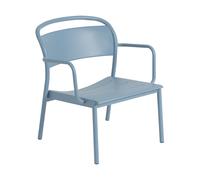 Chaise de jardin avec accoudoirs Lounge Linear Steel WxHxD 68.4x754x70.5cm