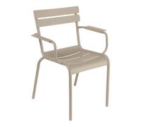 Chaise de jardin avec accoudoirs Luxembourg WxHxD 52x88x57cm