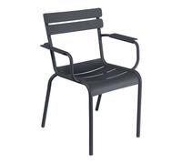 Chaise de jardin avec accoudoirs Luxembourg WxHxD 52x88x57cm