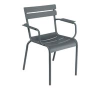 Chaise de jardin avec accoudoirs Luxembourg WxHxD 52x88x57cm