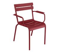 Chaise de jardin avec accoudoirs Luxembourg WxHxD 52x88x57cm