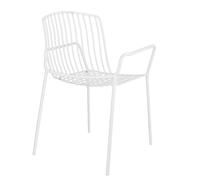 Chaise de jardin avec accoudoirs Mori LxWxH 56x58x82cm