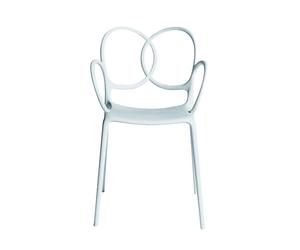 Chaise de jardin avec accoudoirs Sissi WxHxD 53x83x57cm