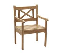 Chaise de jardin avec accoudoirs Skagerak Skagen HxWxD 88x58x59cm